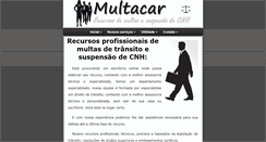 Desktop Screenshot of multacar.com.br